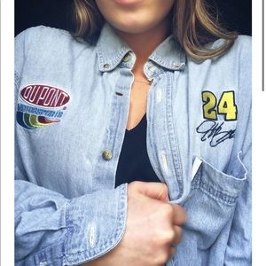 DuPont #24 Race Jean Button Up - M/L